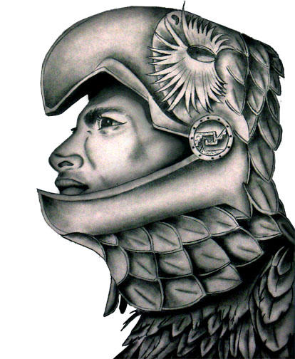 Aztec Flash Tattoo Art. Your artist will first make a stencil of the flash