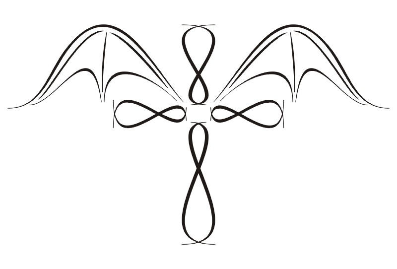 Winged Cross Tattoo by shadukha on deviantART