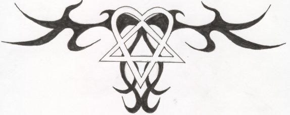 tattoo lettering alphabet_03. heartagram tattoos. heartagram tattoo. heartagram tattoo by;