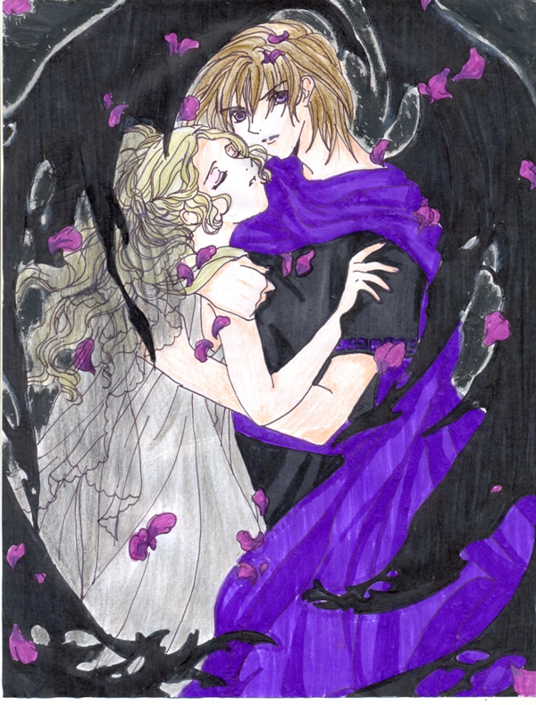 Persephone and Hades by cheachan15 on DeviantArt Persephone And Hades Anime