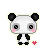 Cute Panda Avatar by xXMandy20Xx