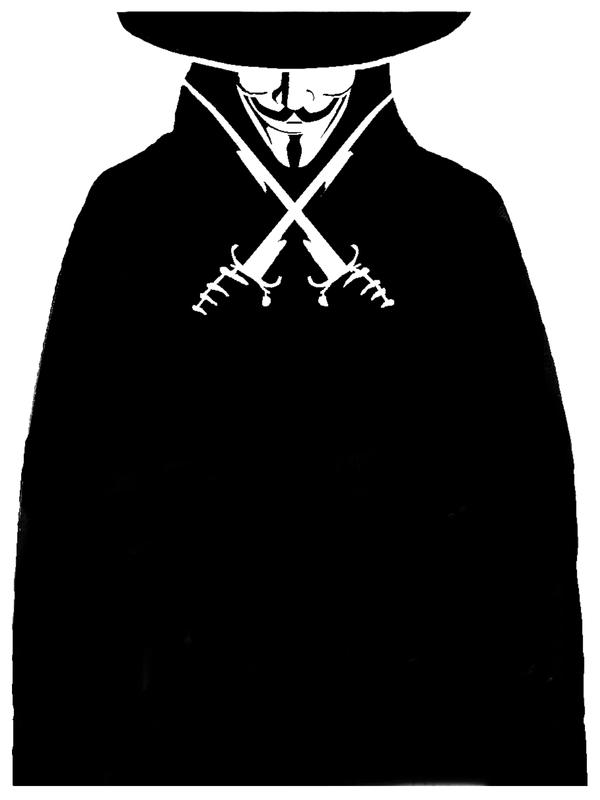 v for vendetta coloring pages - photo #13