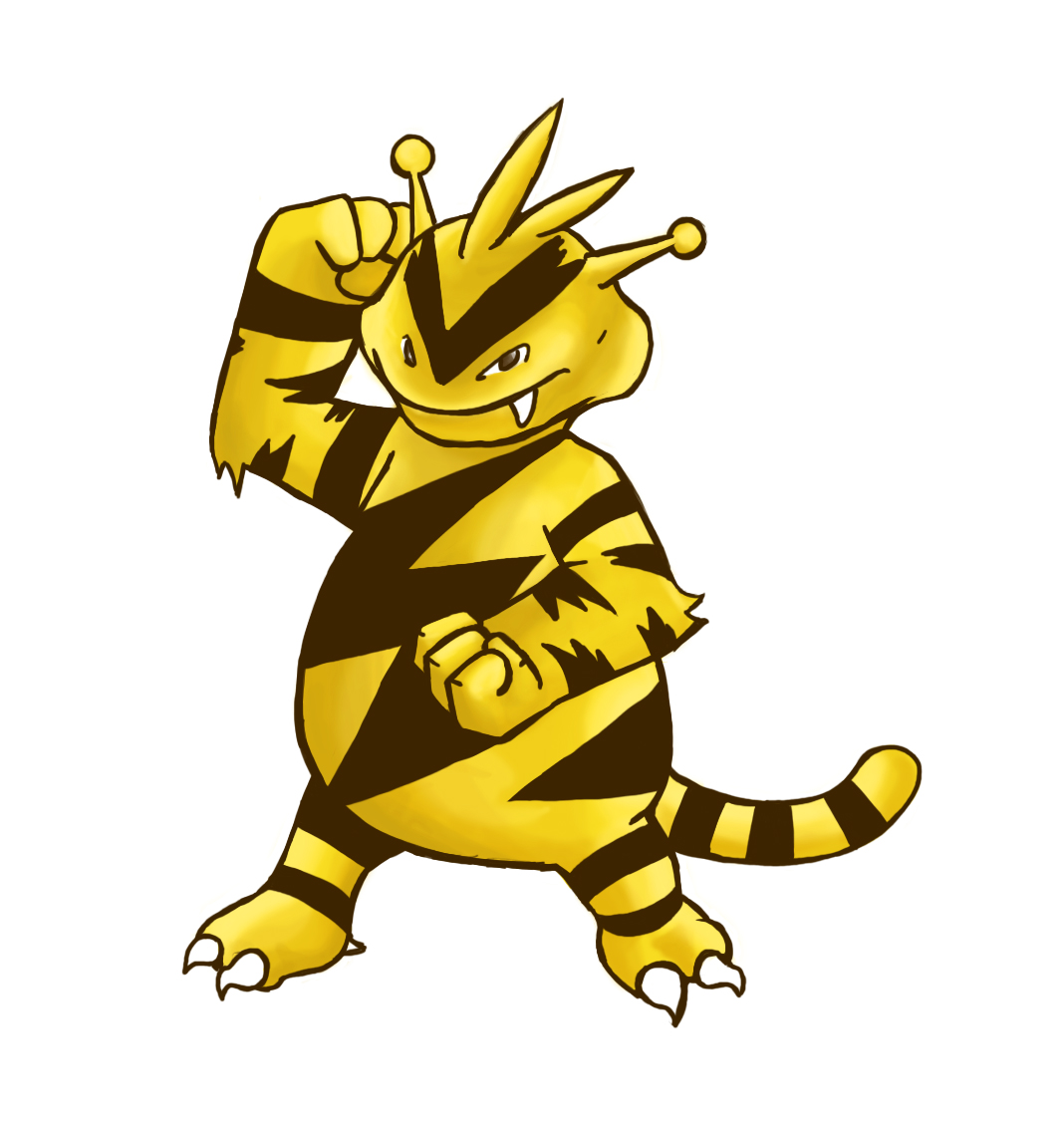pokemon electabuzz coloring pages - photo #39