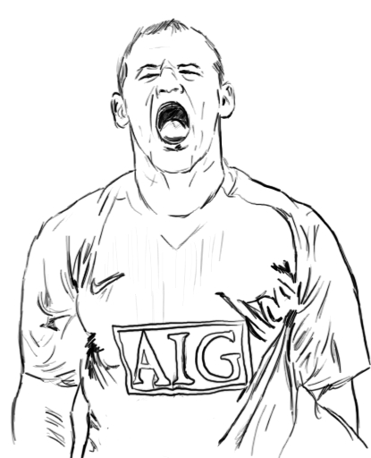 manchester united coloring pages - photo #24