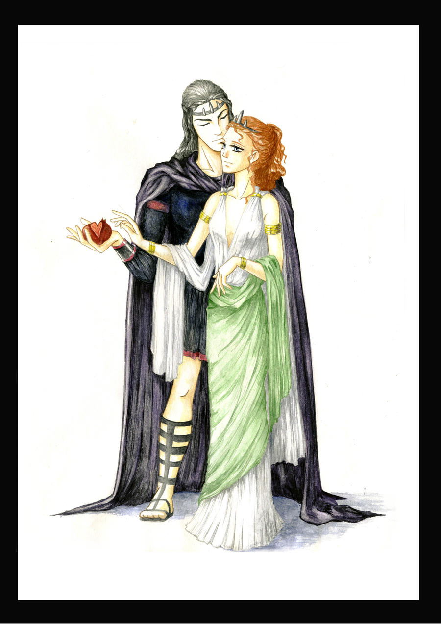 Hades and Persephone by Ka-ren on DeviantArt Persephone And Hades Anime
