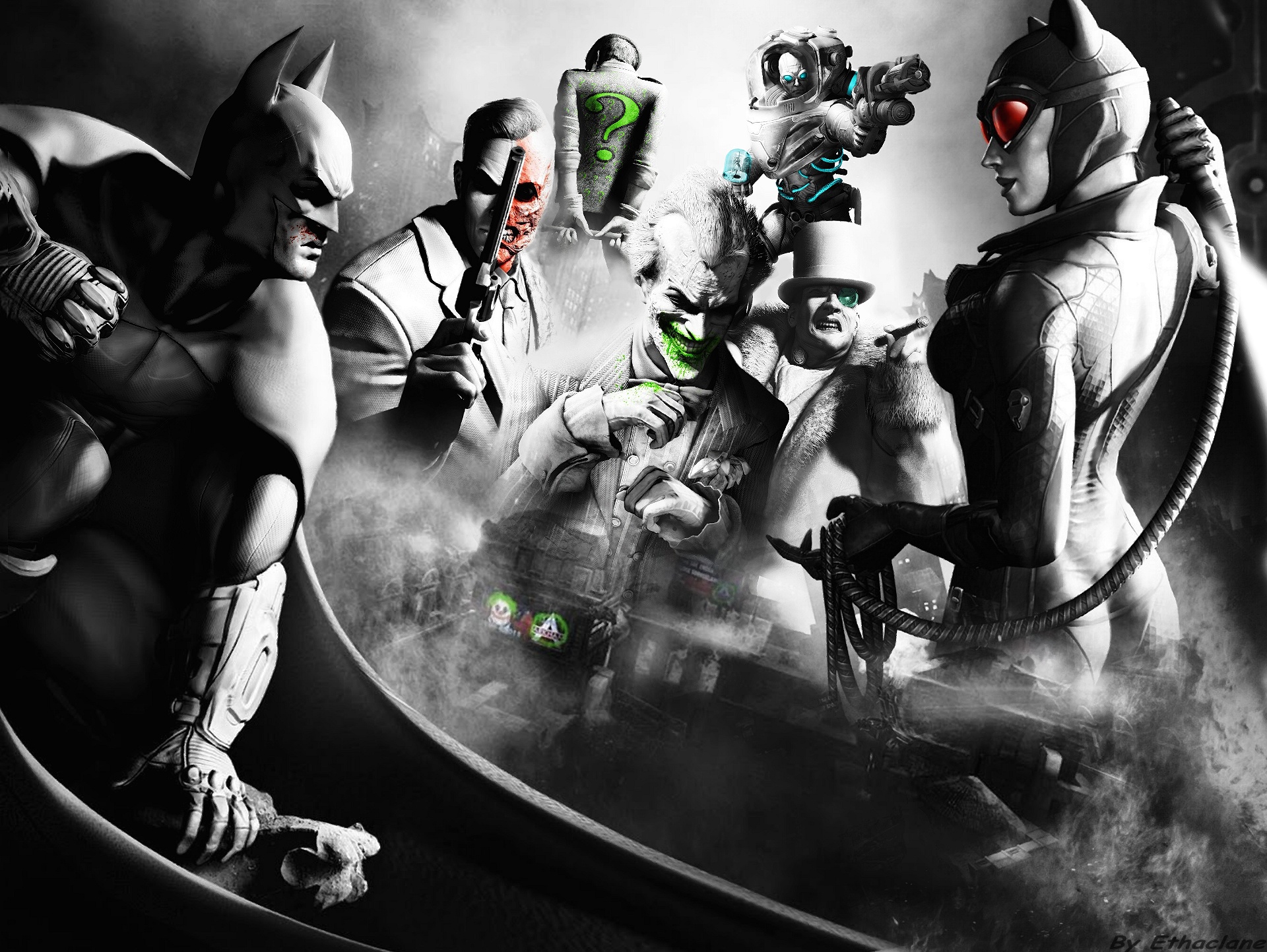 Comic world: Batman Arkham City Wallpaper