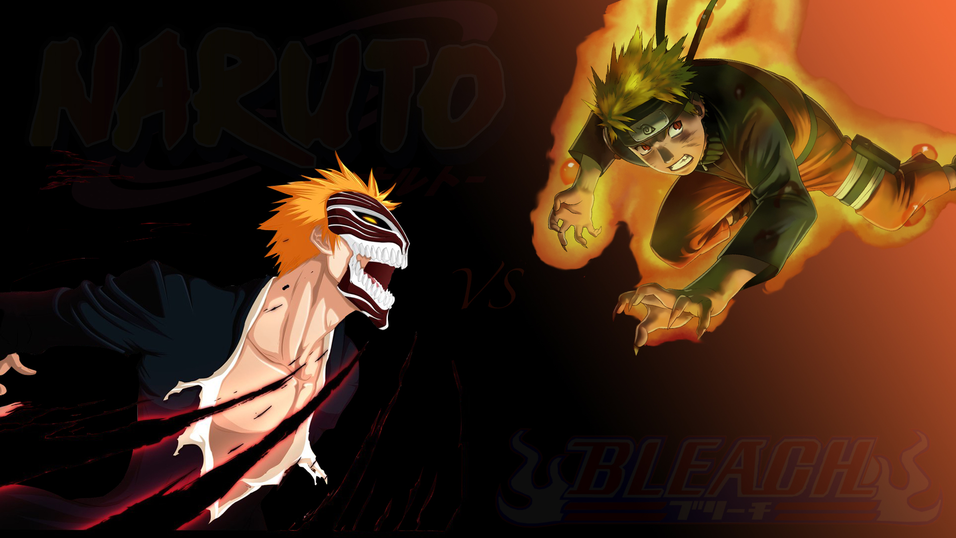 Naruto VS Bleach Wallpaper HD by Finlux on DeviantArt