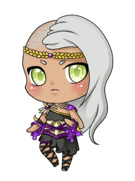 Mini Chibi - Commission - WingsForDreams by Kitty-Vamp