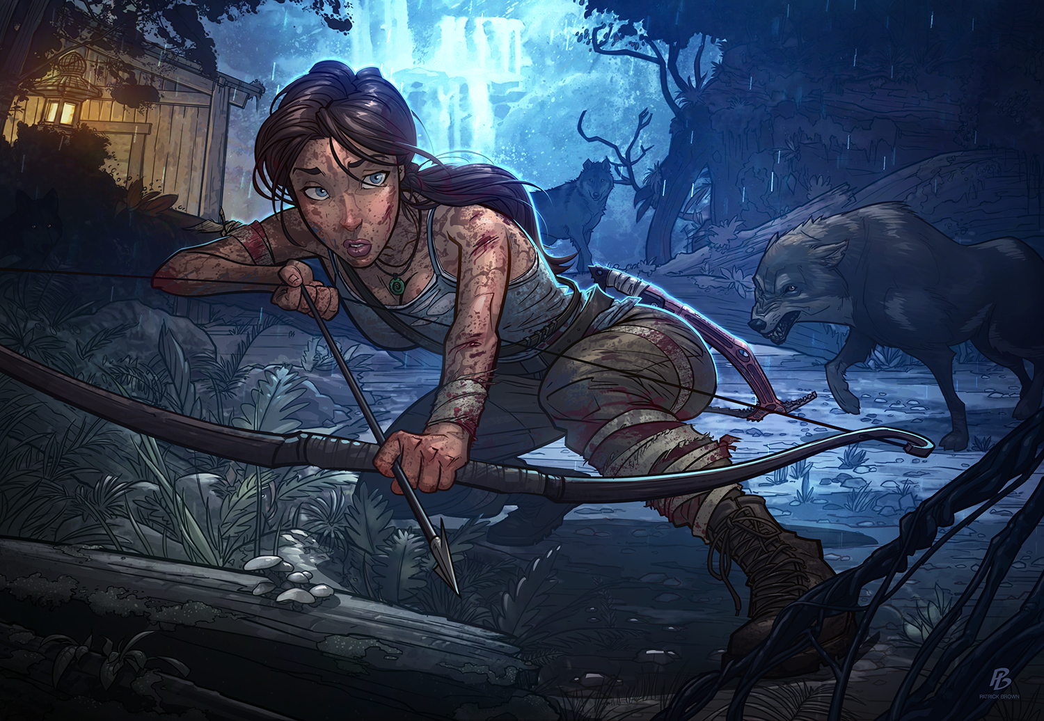Tomb Raider - Definitive Edition by Patrick Brown - Illustrateur width=