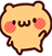 Bear Emoji-31 (Hello Hi) [V2] by Jerikuto