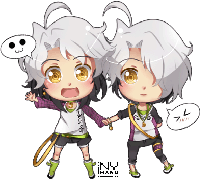 Chibi Twins by nyharu