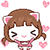 Adorable Girl Anime Emoji (Heart Dance) [V6] by Jerikuto