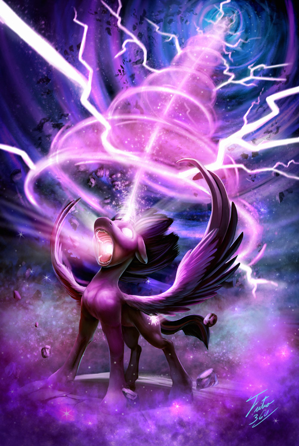 Pony art of the non diabetic variety.  - Page 14 Twilight_storm_by_tsitra360-d7wpc3f