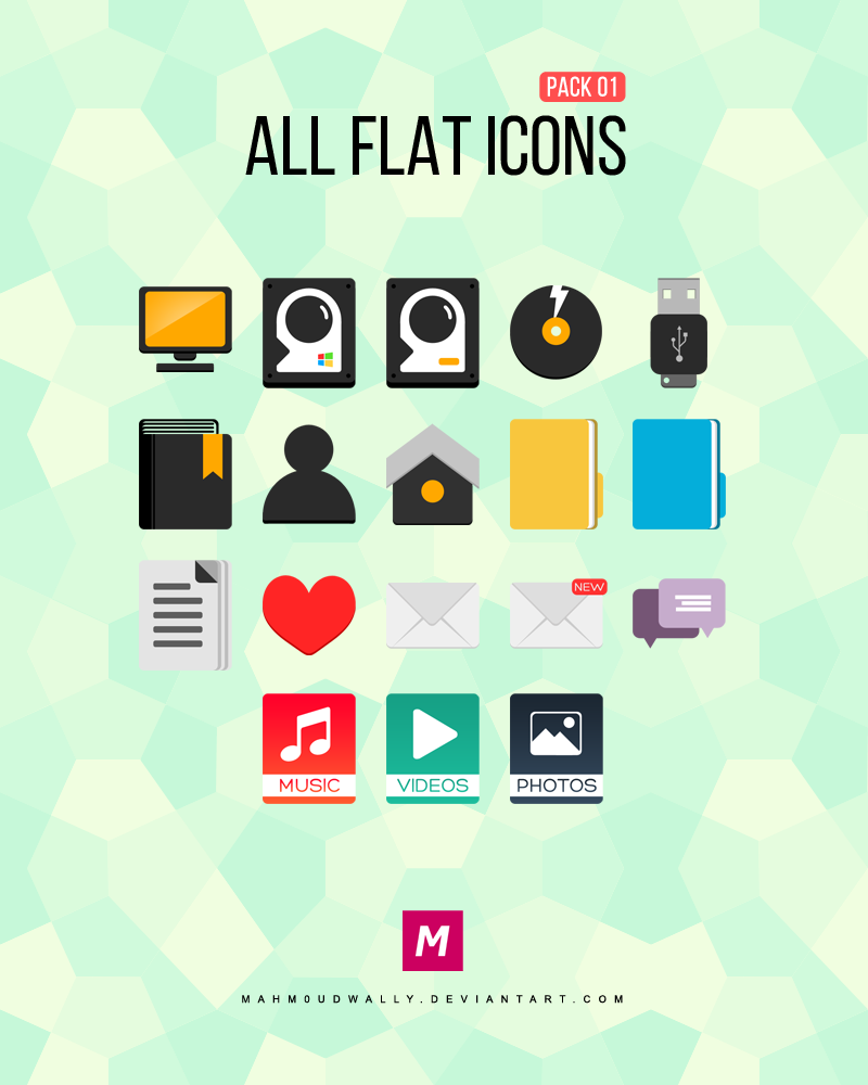 All Flat Icon Pack