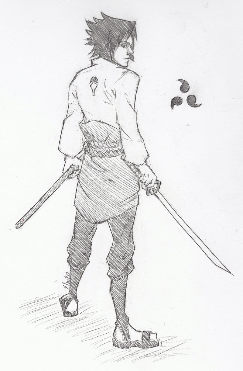 Sasuke Uchiha by icyreiatsu on deviantART
 Sasuke Shippuden Drawings In Pencil