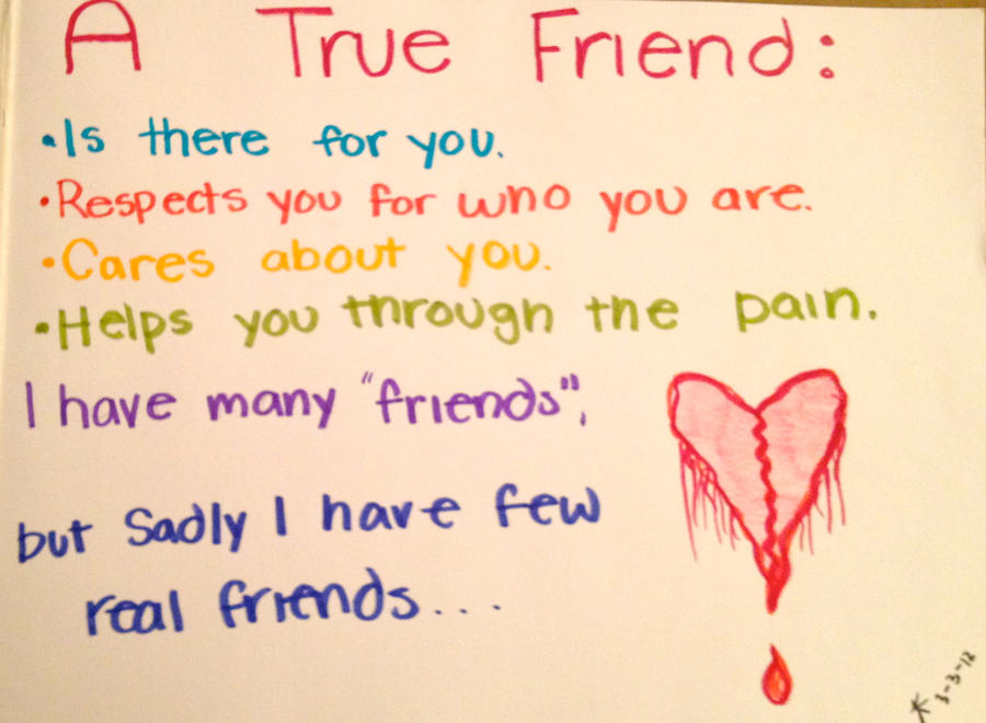 True friendship essay