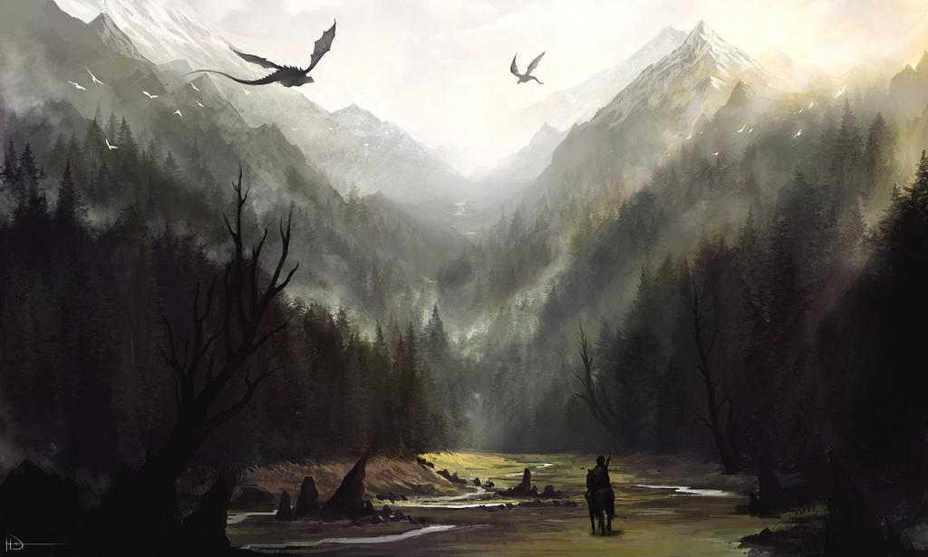 Misty Mountains by Ninjatic