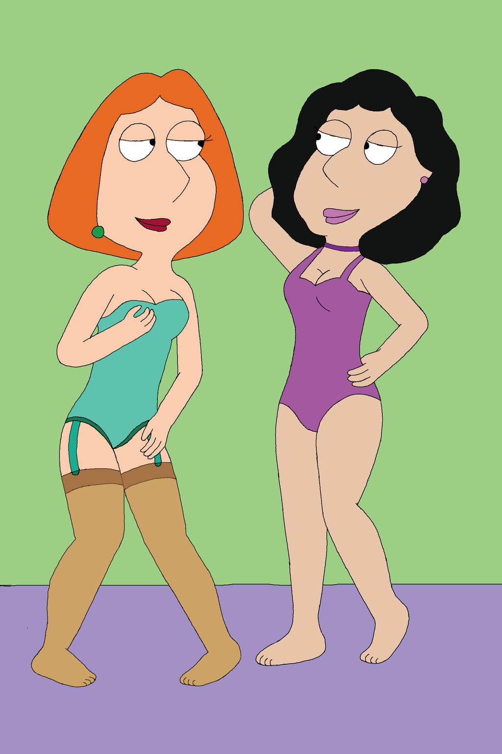 family guy lois and bonnie doing it