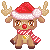 Free Avvie - Rudolph Red-Nose by r0se-designs