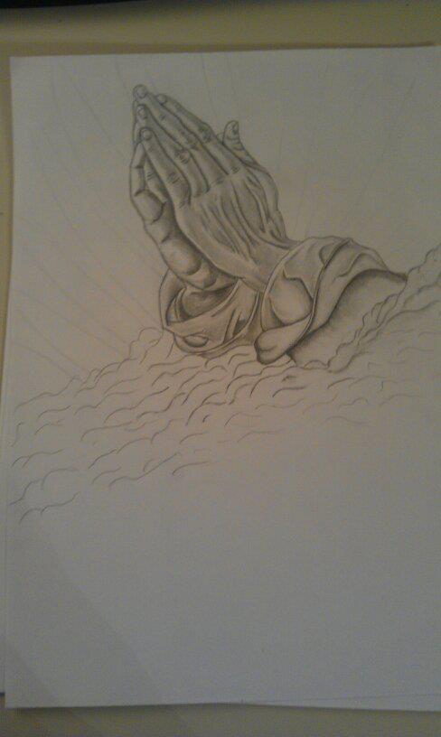 Praying Hands Pencil by azorica3 on DeviantArt