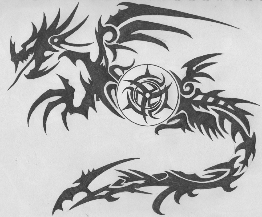 Full Dragon Tattoo by Dragons-of-Shadow on deviantART