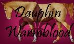 Dauphin Warmblood Horse  Stamp by broomstick88