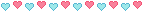 Heart Border [Blue/Pink] by RevPixy