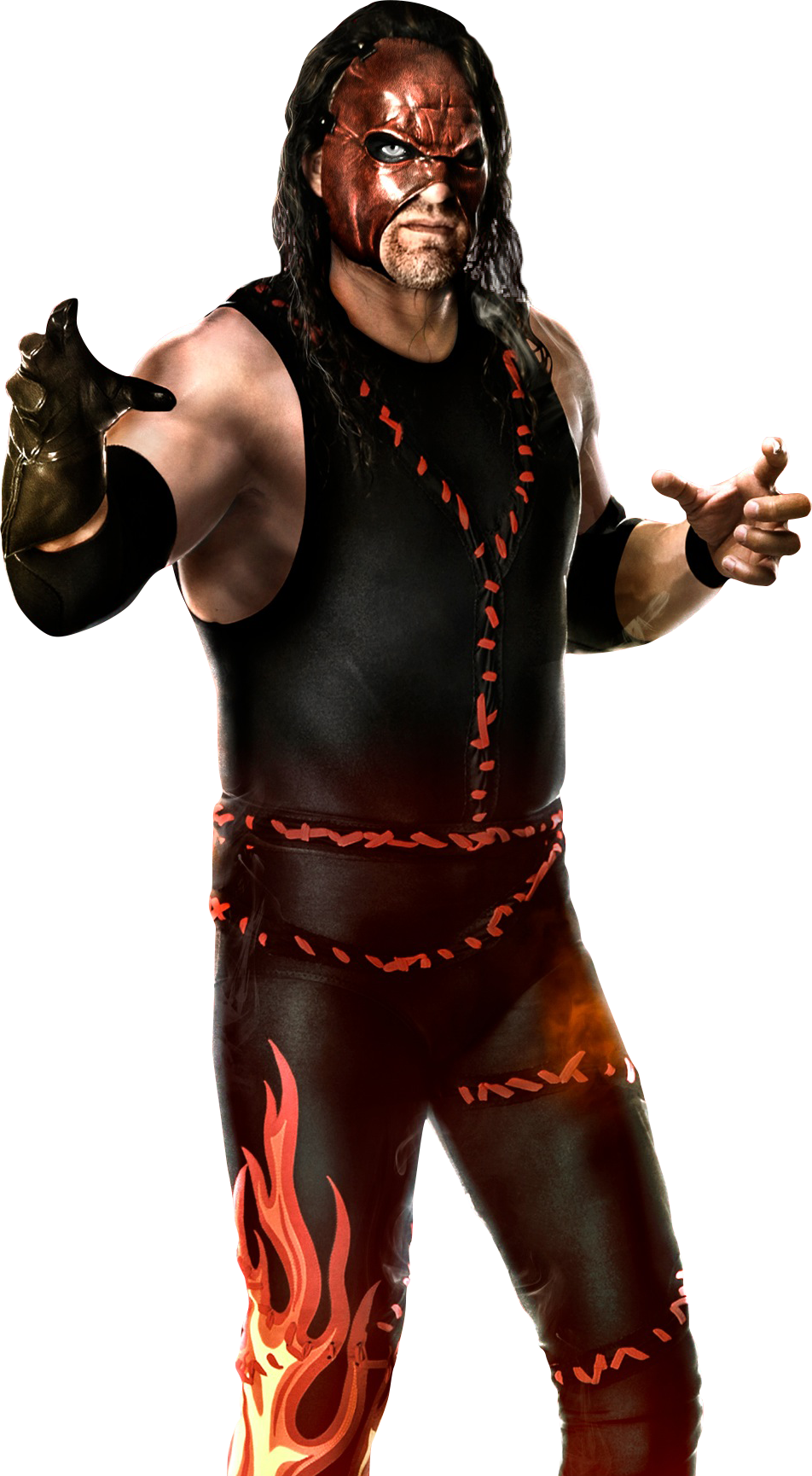 WWE 2K14: Kane Render Cutout by ThexRealxBanks on DeviantArt