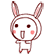 Bunny Emoji-08 (Lalala~) [V1]