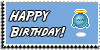 Stamp - Happy Birthday [blue] by ShiStock