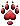 Red Footprint Icon by Cachomon
