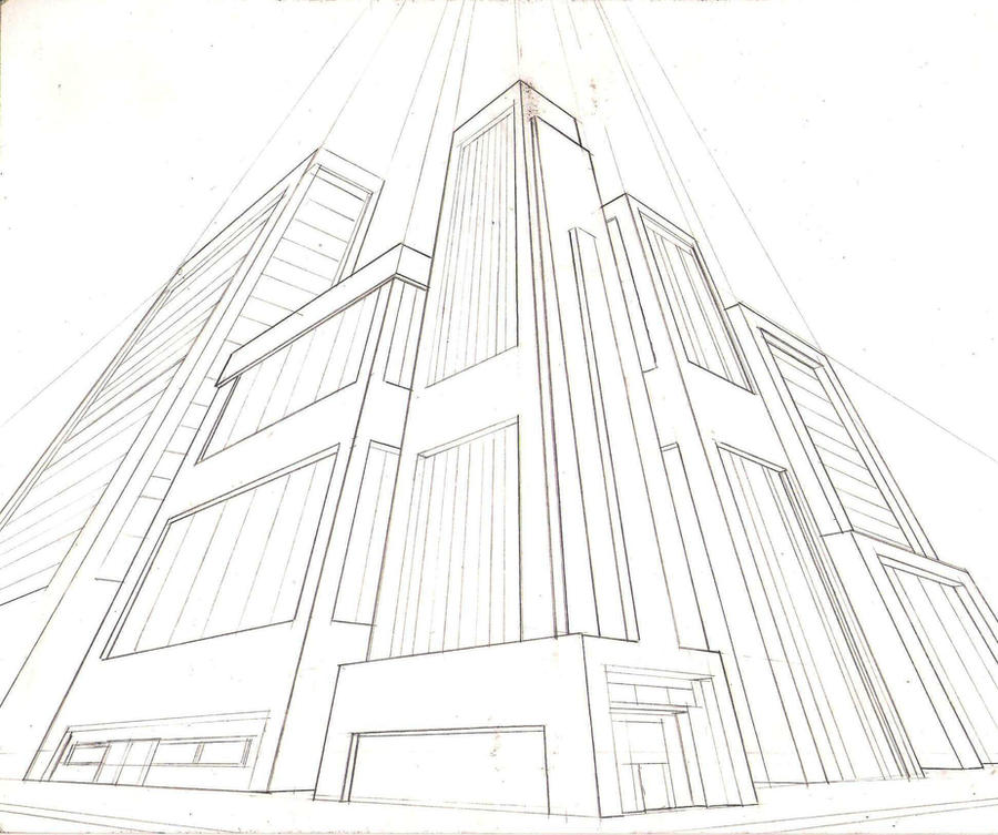 3point perspective city by greyfoxdie85 on DeviantArt
