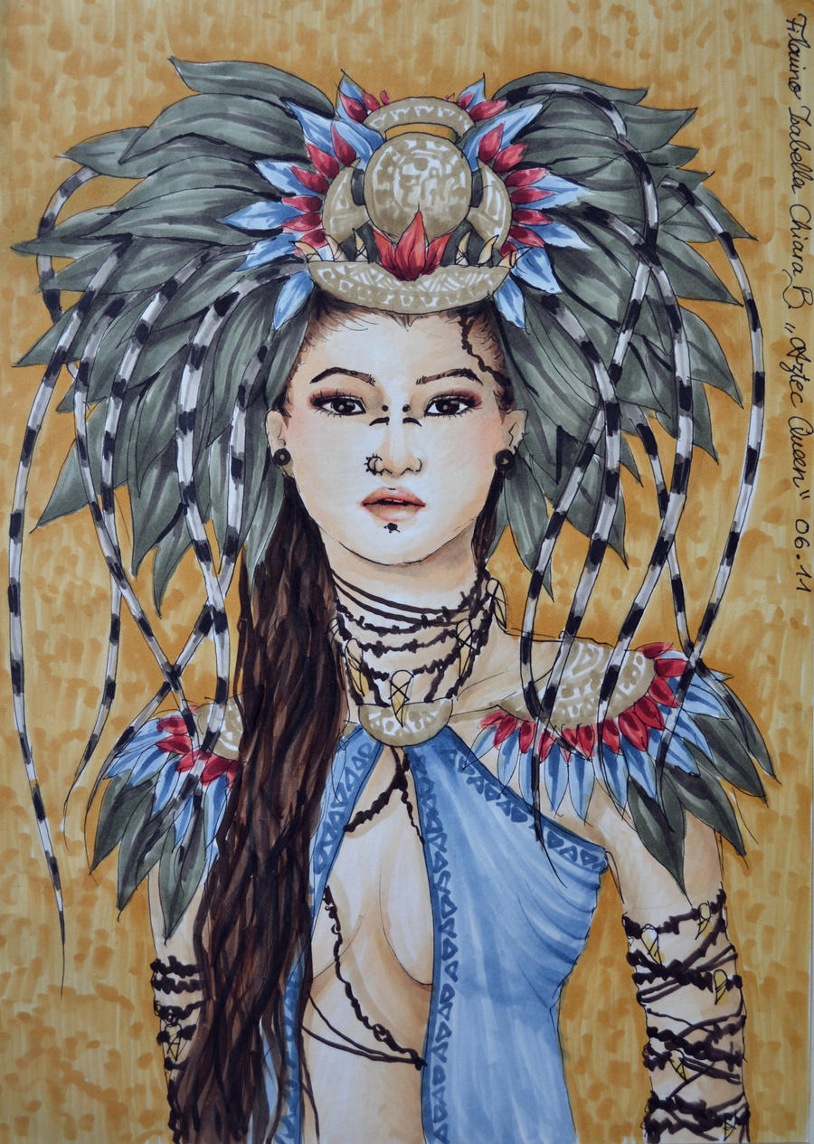 aztec queen 3 by Filouino on deviantART