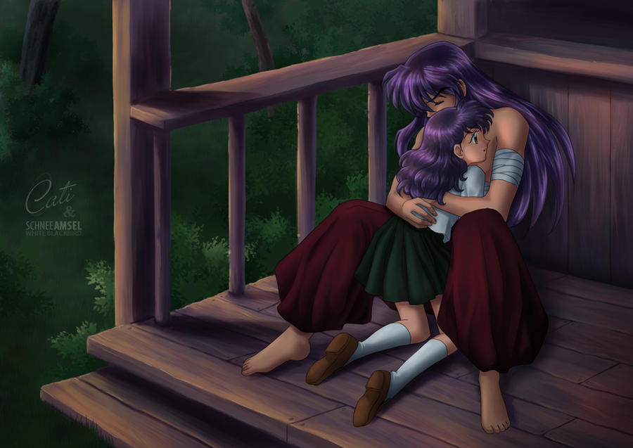 collaboration___inuyasha_and_kagome_by_strawberryxchocolate-d50br49
