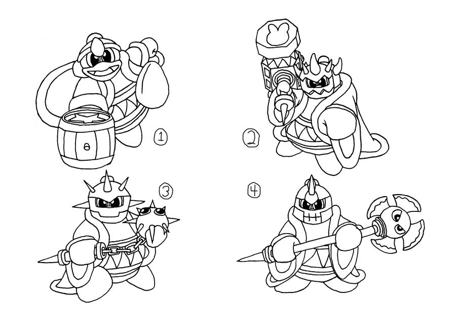 waddle dee coloring pages - photo #38