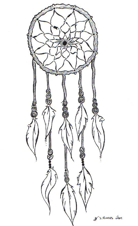 Stained Glass Pattern Club~ Dream Catcher Stained Glass
 Pattern
